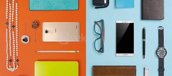 [HK Stock] OPPO R7 Plus 2.5D 6.0inch Android 5.1 3GB 32GB Smartphone 64Bit Qualcomm MSM8939 Octa Core 13.0MP Gorilla 3 VOOC Flash Charge 4100mAh - Golden