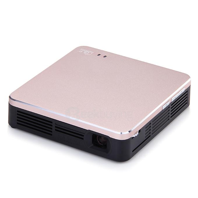 DLP200 DLP Mini Projector Android IOS Tyrant Gold Home Projector HDMI 1080P