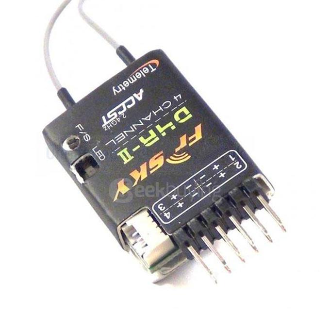 FrSky D4R-II 2.4G 4CH ACCST Telemetry Receiver