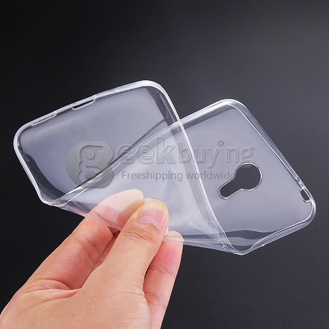 [HK Stock] Protective Silica Gel Case Soft Back Cover for MEIZU M2 NOTE (MEILAN NOTE 2) Smartphone - Matte White