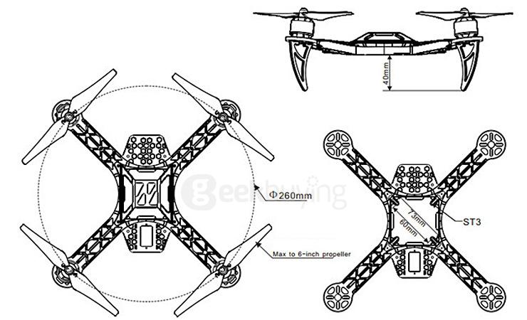 Схема fpv дрона