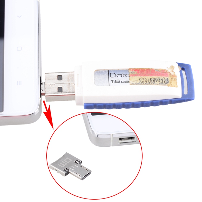 DM U Disk Artifact USB Flash Disk to OTG Adapter