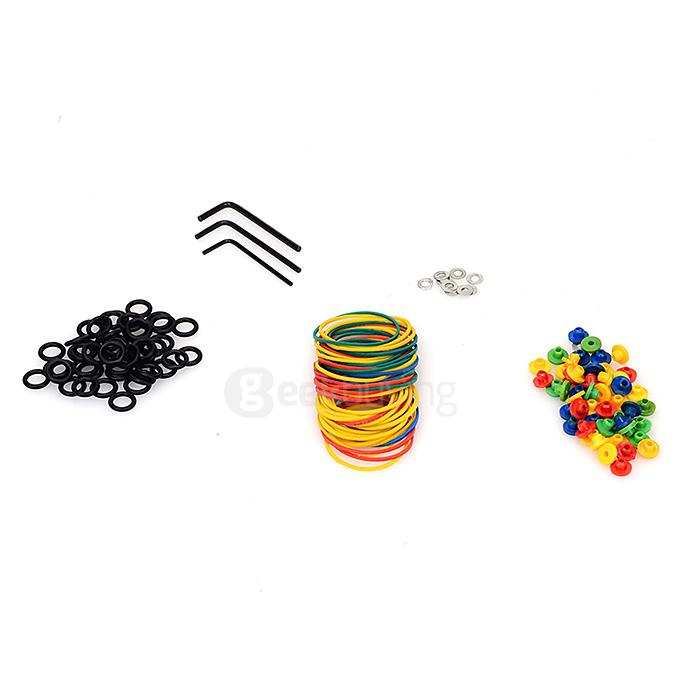 Rubber Band Shockproof Oring Grommets Nipples Wrench Spacers