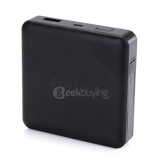 EasyAcc 9000mAh Power Bank External Battery Charger with Built-in Micro USB Cable