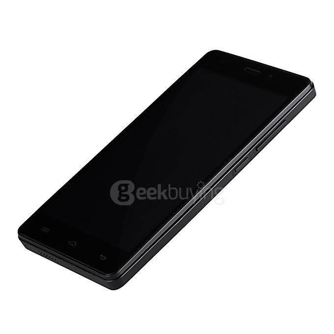 DOOGEE X5c 5.0inch 2.5D IPS HD Android 5.1 Smartphone MT6580 Quad Core 1.2GHz 512MB RAM 4GB ROM 3G GPS OTG - Black