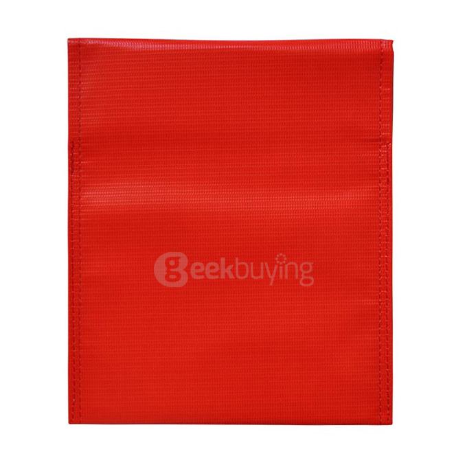 Explosion Proof  Lithium Battery Bag Case 220*180 mm - Red