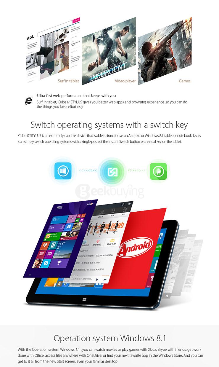 [Bundle]CUBE i7 Stylus 10.6