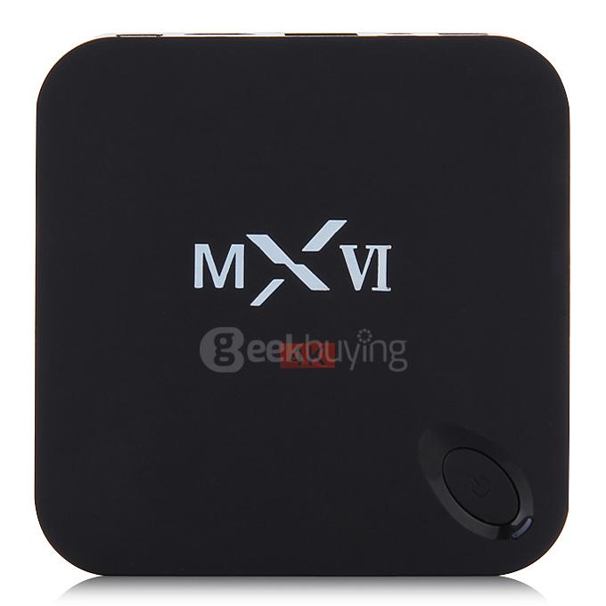 MXVI Android 5.1 4K TV BOX RK3368 Octa Core 64bit 1G/8G 802.11 b./g/n LAN Bluetooth KODI HDMI 2.0 H.265 NETFLIX