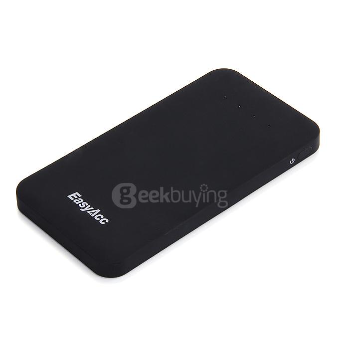 EasyAcc Cable 5000mAh External Battery Charger Portable Power Bank with Built-in Micro USB Cable