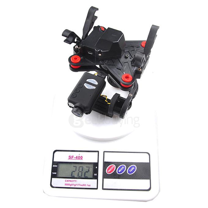 Light-3D 3 Axis Brushless Gimbal for Mobius 808 FPV Camera