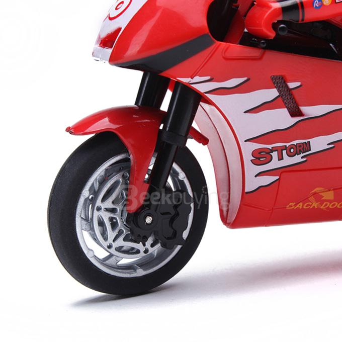 Shenqiwei 1/20 Mini Motorcycle 2.4GHz Moto RTR - Red