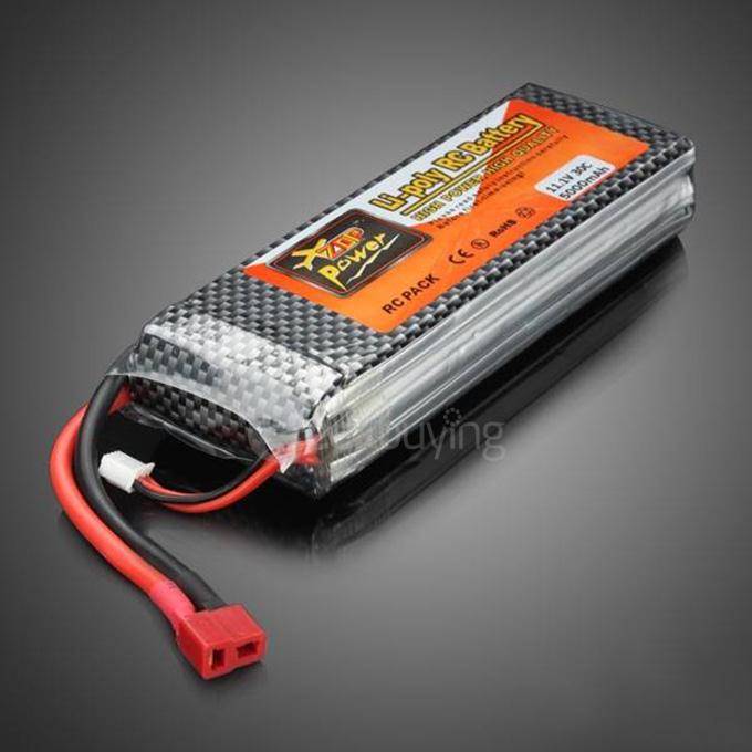 ZOP Power 11.1V 5000mAh 3S1P 30C Lipo Battery For RC Model T Plug