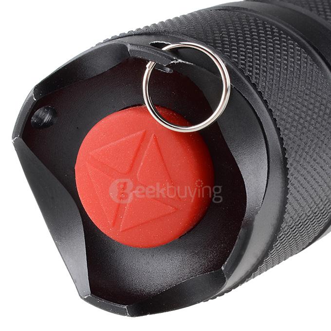 UltraFire LZZ-F13 IPX7 Waterproof Cree XM-L U2 700lm 5-Mode Cool White Flashlight - Black