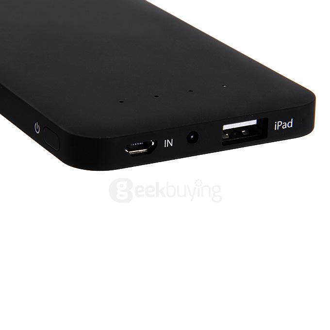 EasyAcc Cable 5000mAh External Battery Charger Portable Power Bank with Built-in Micro USB Cable