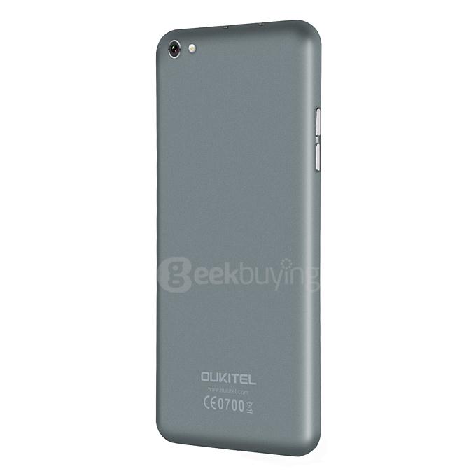 Oukitel U7 5.5inch Android 4.4 1GB RAM 8GB ROM Smartphone MTK6582 Quad Core 1.3GHz 3G IPS QHD Smart Wake - Gray