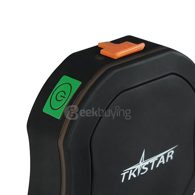 TK-STAR IPX6 Mini Real Time GPS Tracker for Kids / Pets w/ Electronic Fence/SMS Reminders/Motion Alarm/Monitor - Black