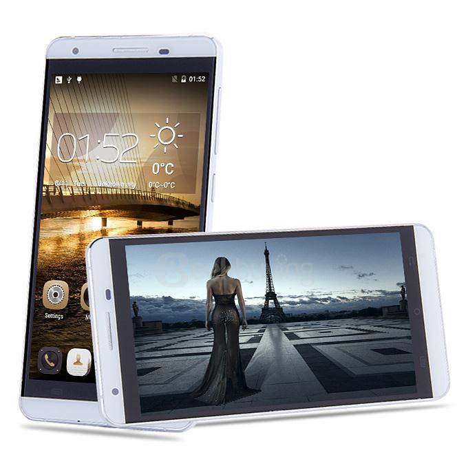 [HK Stock] CUBOT X15 Smartphone 5.5 inch IPS FHD 4G FDD-LTE Android 5.1 2GB 16GB 64bit MTK6735M Quad Core 16.0MP - White