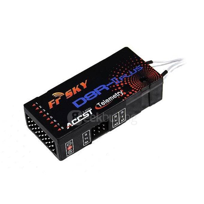 FrSky D8R-II Plus 2.4Ghz 8CH ACCST Telemetery Receiver