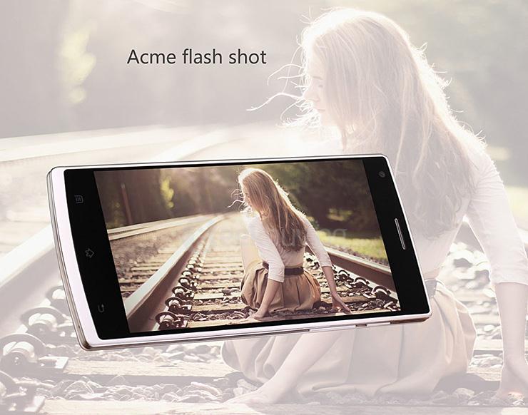 VKWORLD VK560 5.5inch 4G LTE Android 5.1 Smartphone 1GB 8GB 64-bit MTK6735 Quad Core 1.0GHz 13.0MP Smart Wake - White