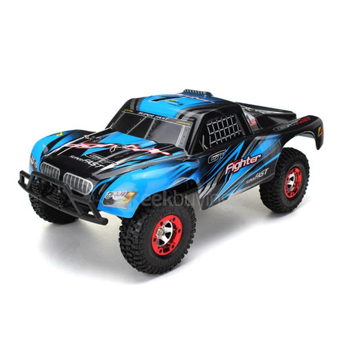 Feiyue FY01 Fighter 1/12 Off Road Racer 2.4G 4WD 40KM/H Short-Course Truck RC Car - Blue