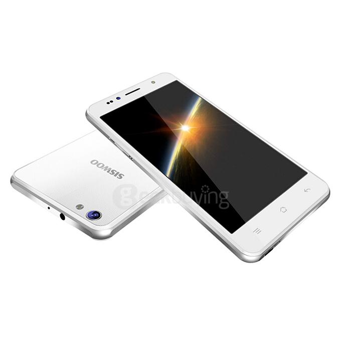 SISWOO C55 5.5inch 4G FDD-LTE Android 5.1 2GB 16GB Smartphone 64bit MT6753 Octa Core 13.0MP IPS HD Breath Light - White