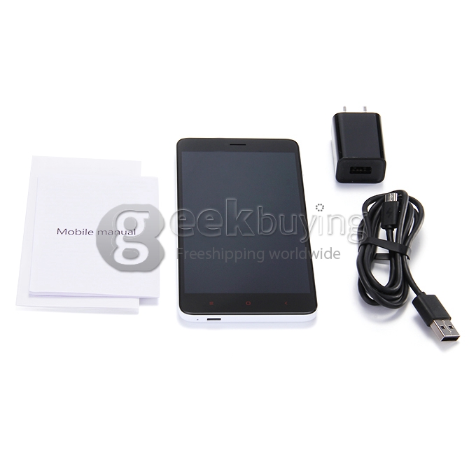 Xiaomi Redmi Note 2 Standard 4G Smartphone 5.5 Inch FHD Screen 2GB 16GB 64bit Helio X10 Octa Core 3060mAh 13.0MP - White