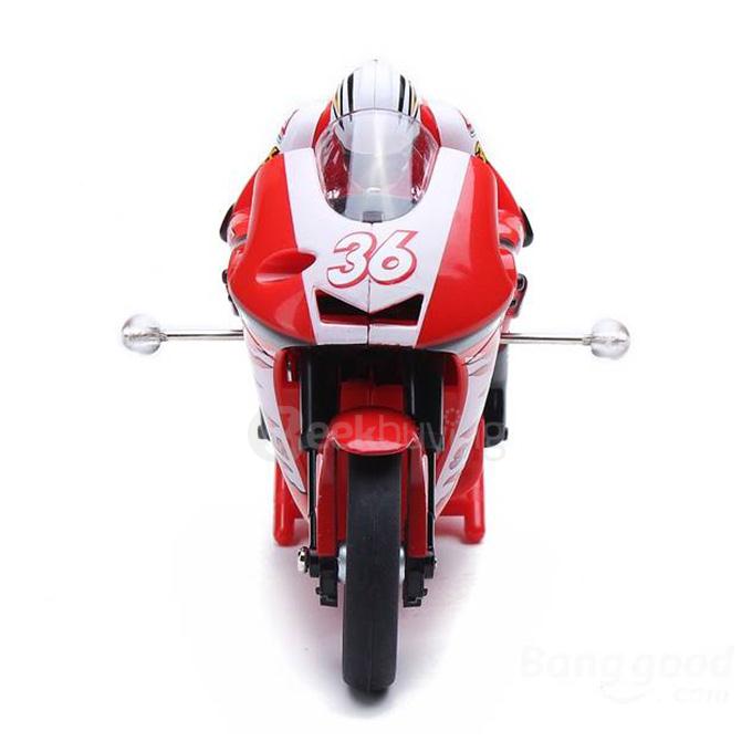 Shenqiwei 1/20 Mini Motorcycle 2.4GHz Moto RTR - Red
