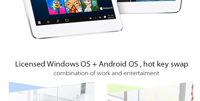 Cube i6 Air Dual Boot Windows10 + Android4.4 2GB/32GB 9.7