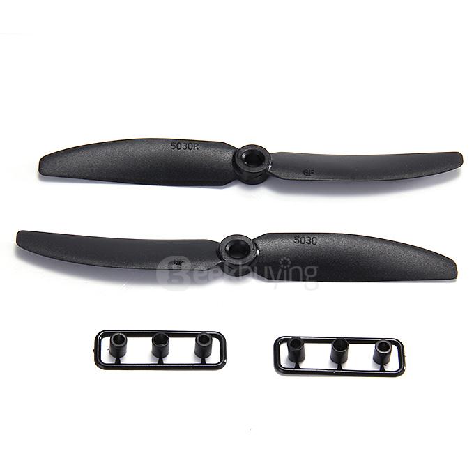 Gemfan 5x3 5030/5030R 3-Leaf Propeller Prop CW/CCW For 250 Frame Kit - Black