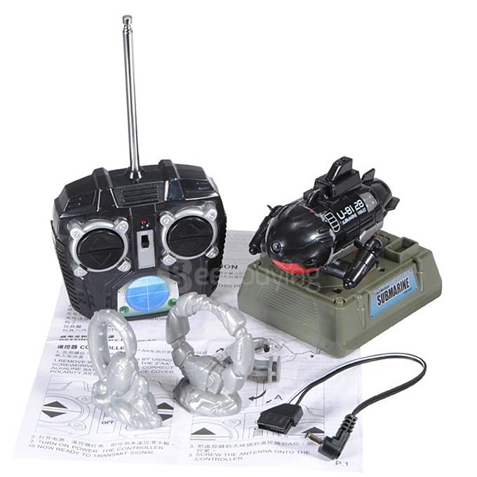 Arsenal 22011 Mini Submarine Prey Game Remote Control U-Boat - Random Color