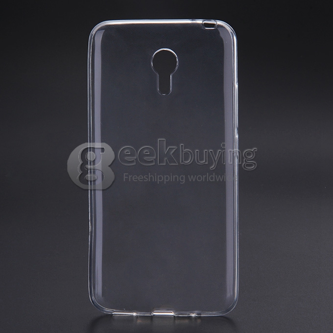 [Spain Stock] Protective Silica Gel Case Soft Back Cover for MEIZU M2 NOTE (MEILAN NOTE 2) Smartphone - Matte White