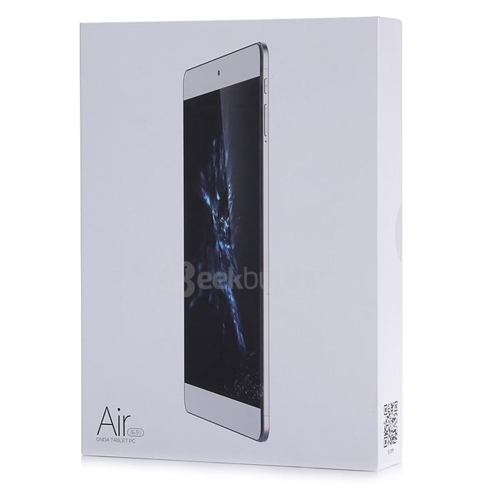 Onda V989 Air 9.7 Inch Android 4.4 2GB/16GB Tablet PC Allwinner A83T Octa Core 2.0GHz Air Retina 2048*1536 HDMI WiFi - Black+Golden