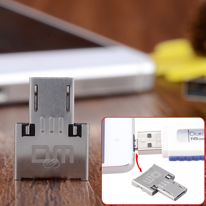 DM U Disk Artifact USB Flash Disk to OTG Adapter