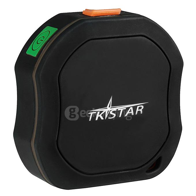 TK-STAR IPX6 Mini Real Time GPS Tracker for Kids / Pets w/ Electronic Fence/SMS Reminders/Motion Alarm/Monitor - Black