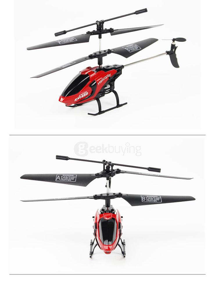 FQ777-610 AIR FUN 3.5CH Infrared Control Helicopter RC Copter With Gyro RTF - Black + Red