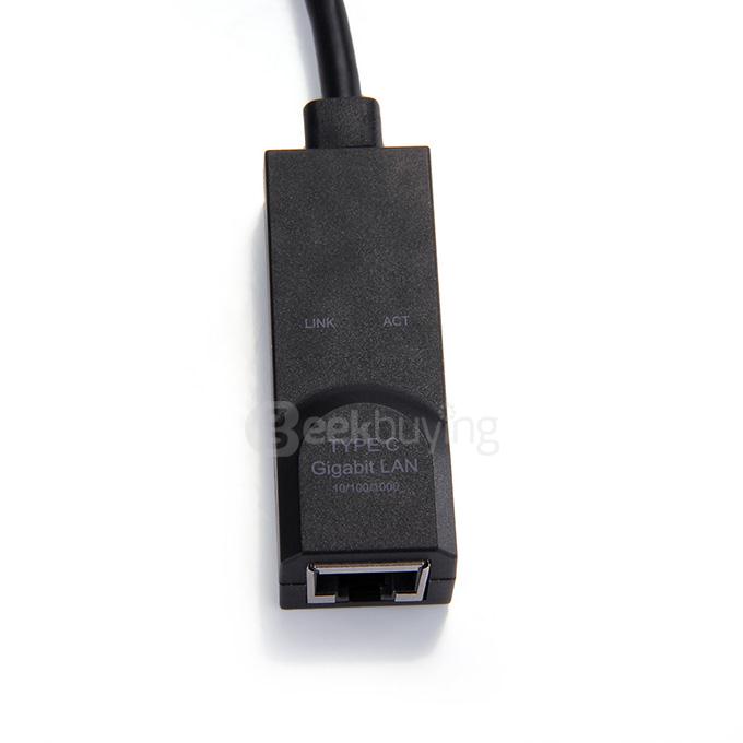 [Spain Stock]Tronsmart USB3.0 Type-C Male To RJ45 Adapter For Windows/Mac/Google Chrome OS