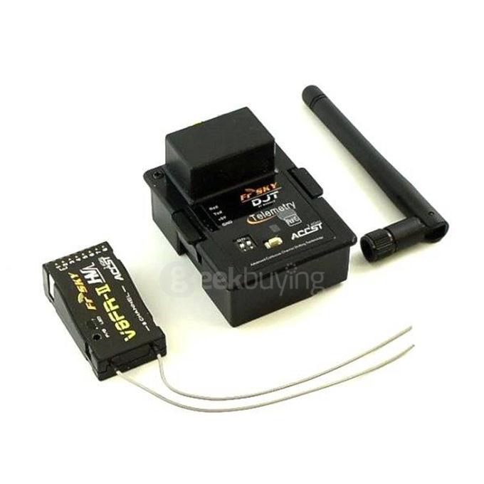 FrSky DJT 2.4Ghz Telemetry Module & V8FR-II RX Receiver Compatible With JR