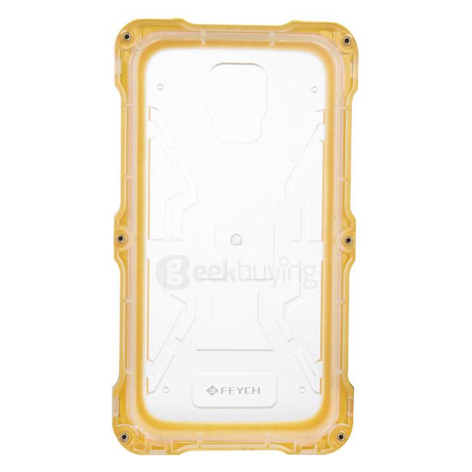 FEYCH IP68 Waterproof Shockproof Dirt/SnowProof Cover Protective Case For Samsung Galaxy S5/S4 -Yellow