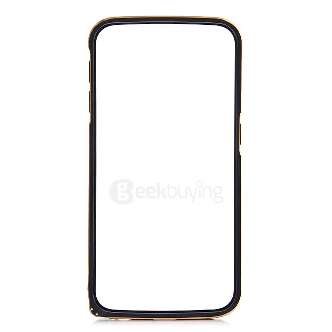 [Wholesale]30pcs Lovemei Lightweight Aluminum Metal Bumper Protective Frame for Samsung Galaxy S6 Edge - Black