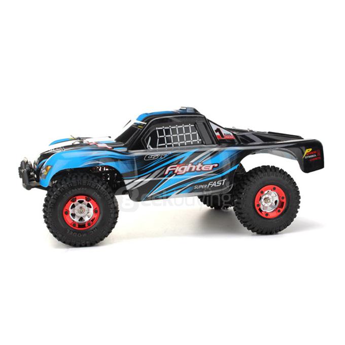 Feiyue FY01 Fighter 1/12 Off Road Racer 2.4G 4WD 40KM/H Short-Course Truck RC Car - Blue