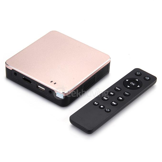 DLP200 DLP Mini Projector Android IOS Tyrant Gold Home Projector HDMI 1080P