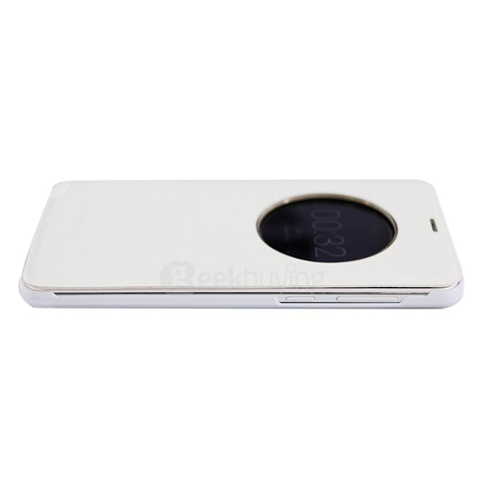 Original Protective PU Leather Hard Flip Cover Shell for ZOPO Speed 7 Plus - White