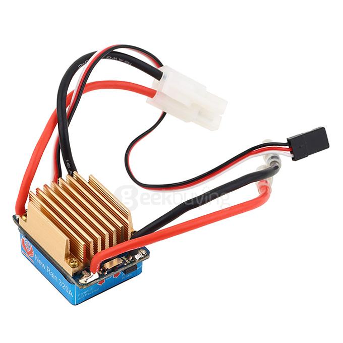 320A Brush Speed Controller ESC 1/8 1/10 Reverse For RC Car Boat Truck