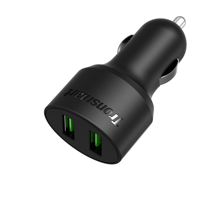 [Spain Stock]Tronsmart Quick Charge 2.0 VoltIQ Technology 2 in 1 USB Rapid Car Charger for Samsung Galaxy S6/S6 Edge HTC M9 Nexus 6 Xiaomi 3 4