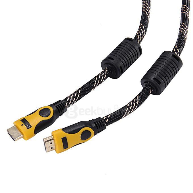 [Wholesale] 10pcs ULT-unite HD-1004 V1.4 HDMI Cable with Gold-plated Connector Computer Connection Cable TV 3D Video Signal Line - 1.5M