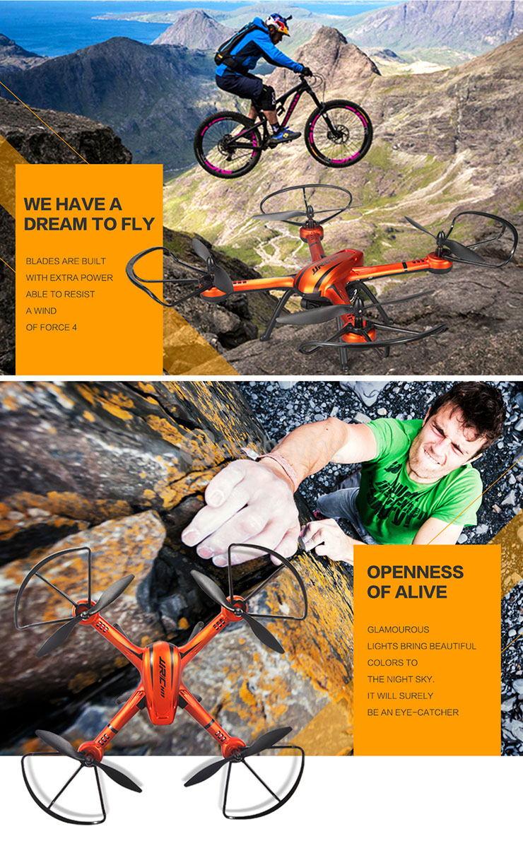JJRC H11D 5.8G FPV 2.0MP HD Camera 2.4G 4CH 6Axis CF Mode RC Quadcopter RTF