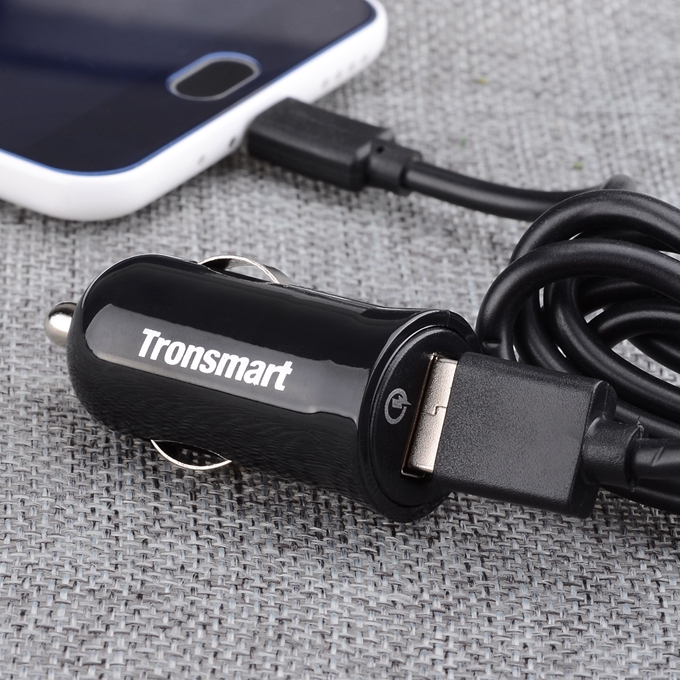 [Spain Stock] Tronsmart Quick Charge 2.0 18W USB Car Charger for Samsung Galaxy S6,S6 Edge,Note 4,Note Edge/ Google Nexus 6/ Sony Xperia Z4,Z3/ HTC One M9,One M8/ Xiaomi Mi3,Mi4,Mi Note/ Asus Zenfone 2 and more