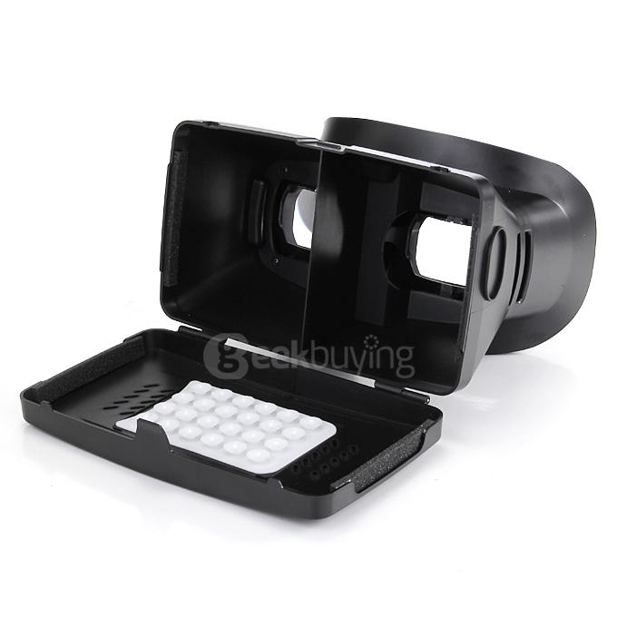 TERIOS Phantom II Virtual Reality VR Headset FOV75 Universal Storm Mirror Stereoscopic 3D VR Headset for 4.7 - 6 inch Smartphones