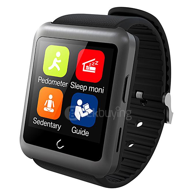 U11 U Watch Smart Watch with  MTK2502C Removable SIM Card BT 4.0 for Android iPhone iOS  - Dark Gray