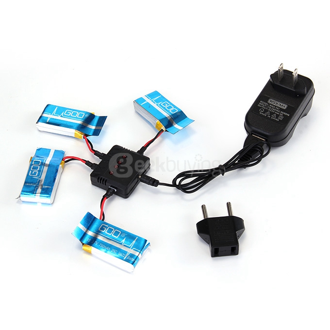 X4A-A06 3.7V 750mAh Battery for SYMA X5/X5C/X5A/X5SC/X5SW/Cheerson CX-30/CX-30W/CX-30S/JJRC H5C/H9D/Wltoys V931/F949